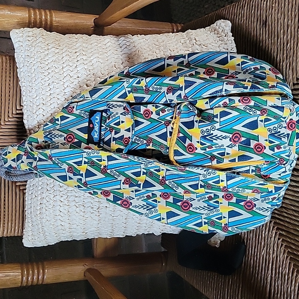 Kavu multicolored rope sling bag